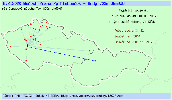 Wo�ech Praha /p Klobou�ek - Brdy 703m