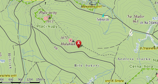 Mapa Holubn�k